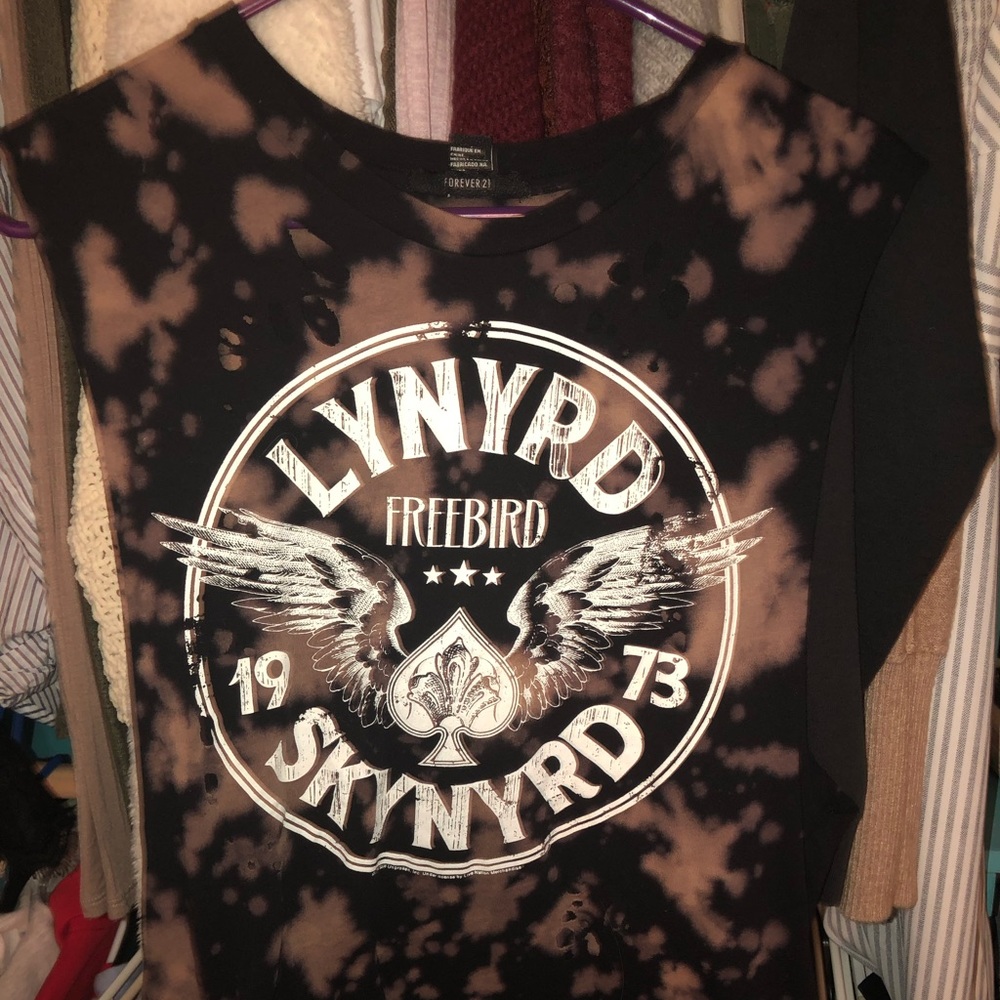 acid wash muscle tee
